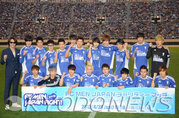 JYJジュンス、FC MEN日本初試合で逆転ゴールの勝利!