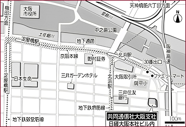 大阪企画事業部マップ